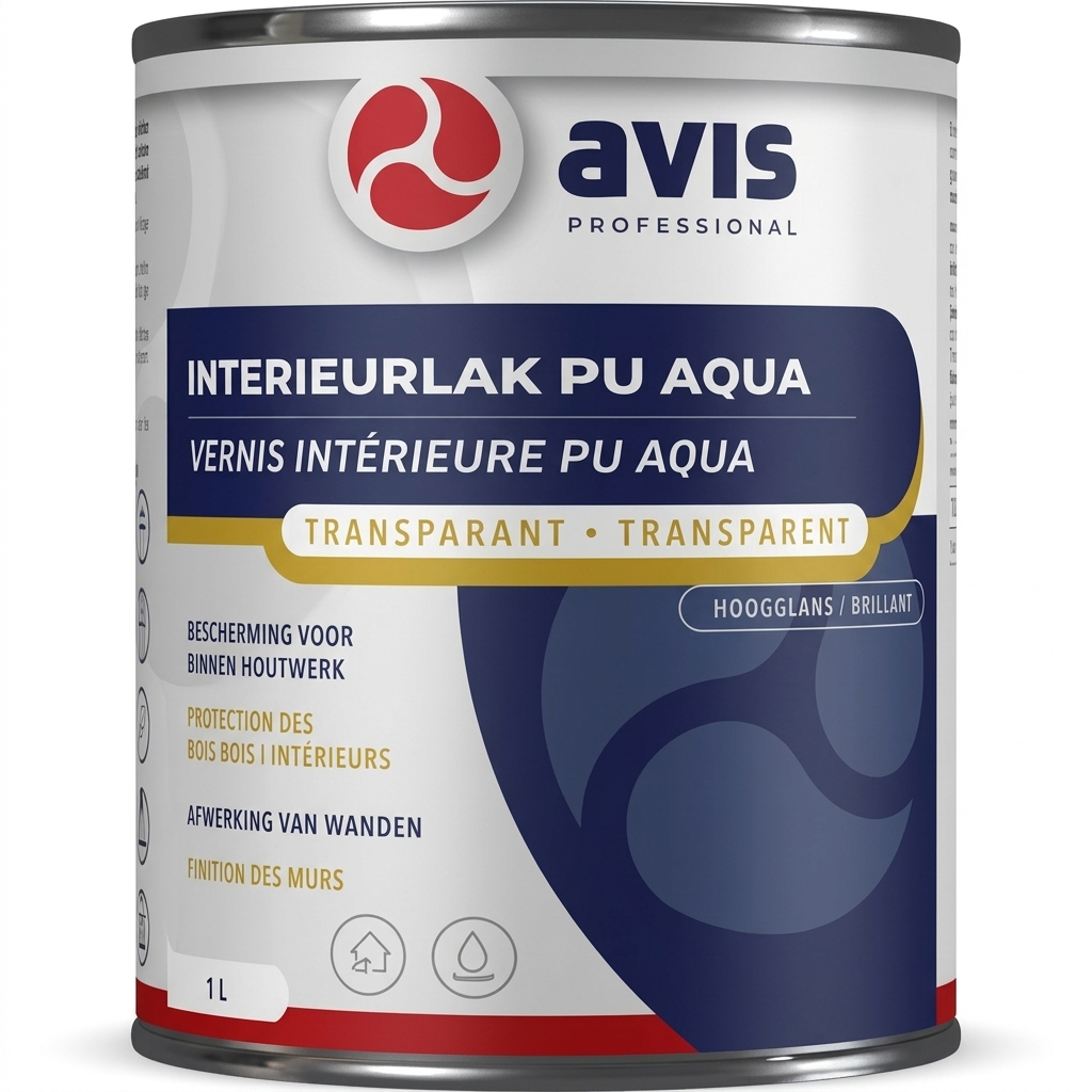AVIS Aqua Blanke Lak Hoogglans